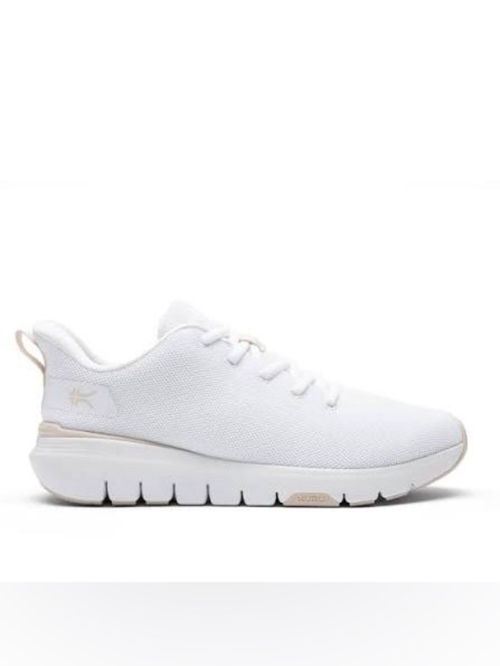 KURU FLEX Via Bright White Sand Walking Sneakers Women’s 9 Comfort Shoes